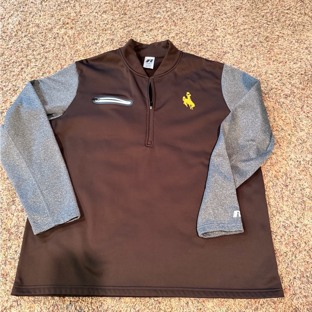 University of WY Men’s 1/4 zip pullover